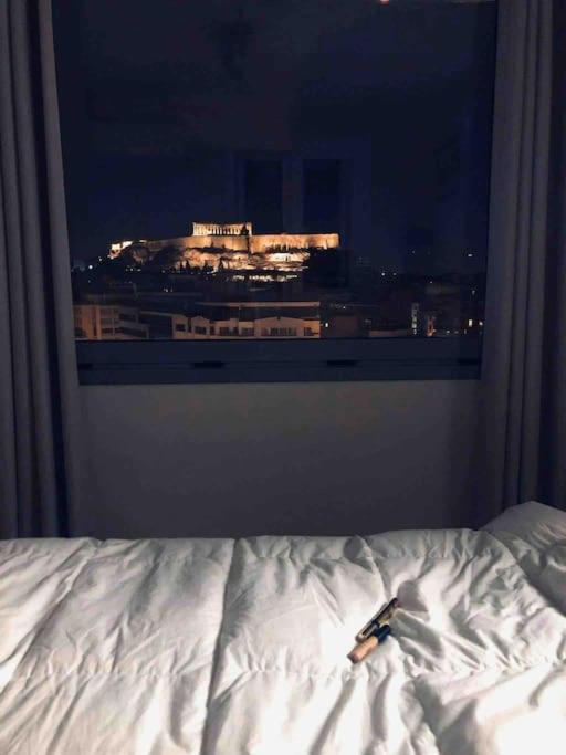 Luxury Studio With Unique View Of The Acropolis Athens Luaran gambar