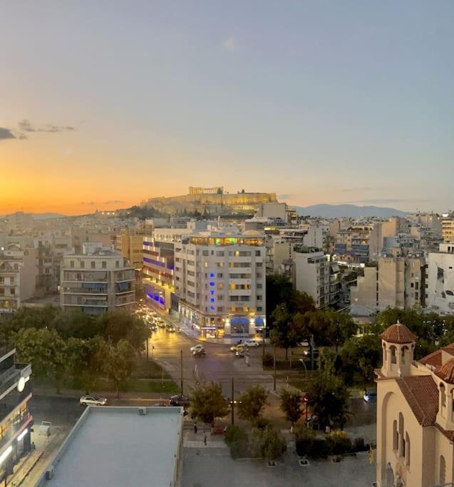 Luxury Studio With Unique View Of The Acropolis Athens Luaran gambar